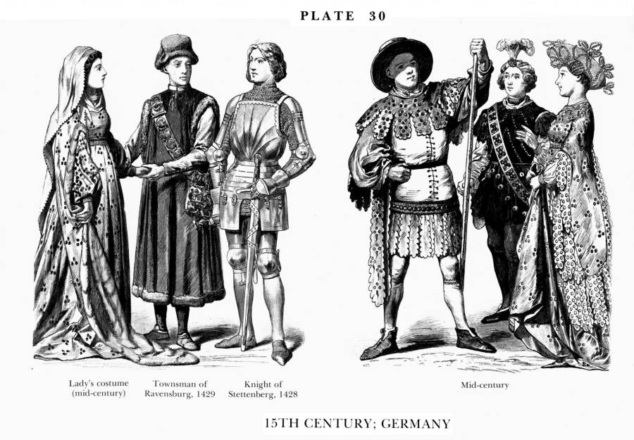 Planche 30b XVe siecle - Allemagne - 15Th Century - Germany.jpg